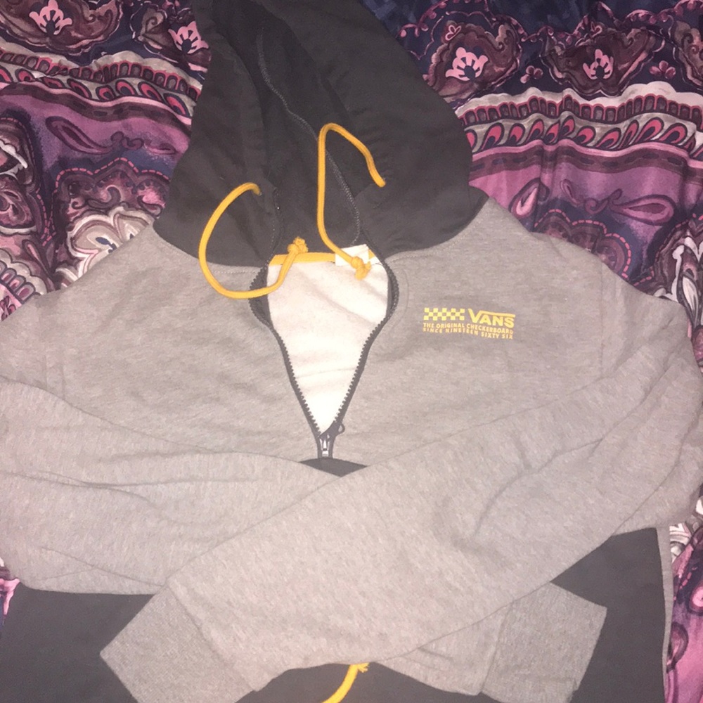 Women’s Vans crop top hoodie
